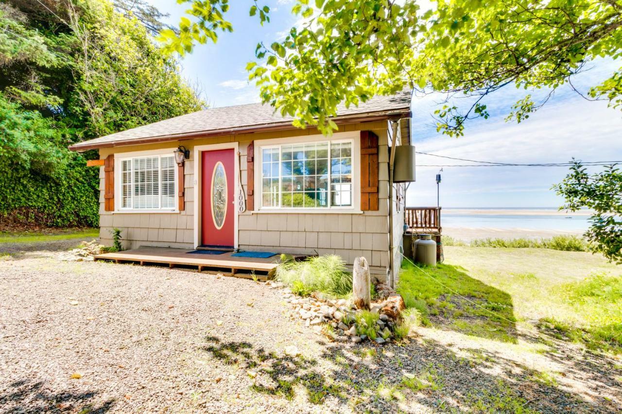 Happy Camp Beachfront Cabin Netarts Exterior foto